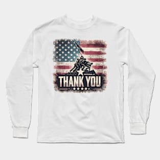 Memorial Day, Thank You Long Sleeve T-Shirt